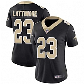 Nike Men & Women & Youth Saints 23 Marshon Lattimore Black NFL Vapor Untouchable Limited Jersey,baseball caps,new era cap wholesale,wholesale hats